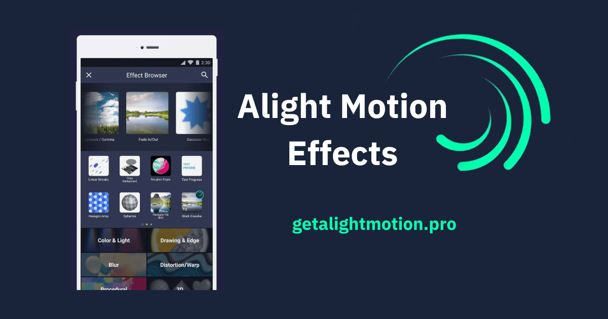 Alight Motion Effects