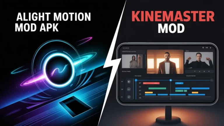 Alight Motion Mod APK vs KineMaster Mod – Advanced Editing Comparison