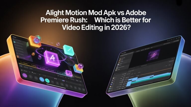 Alight Motion Mod APK vs Adobe Premiere Rush – Mobile Editing Battle