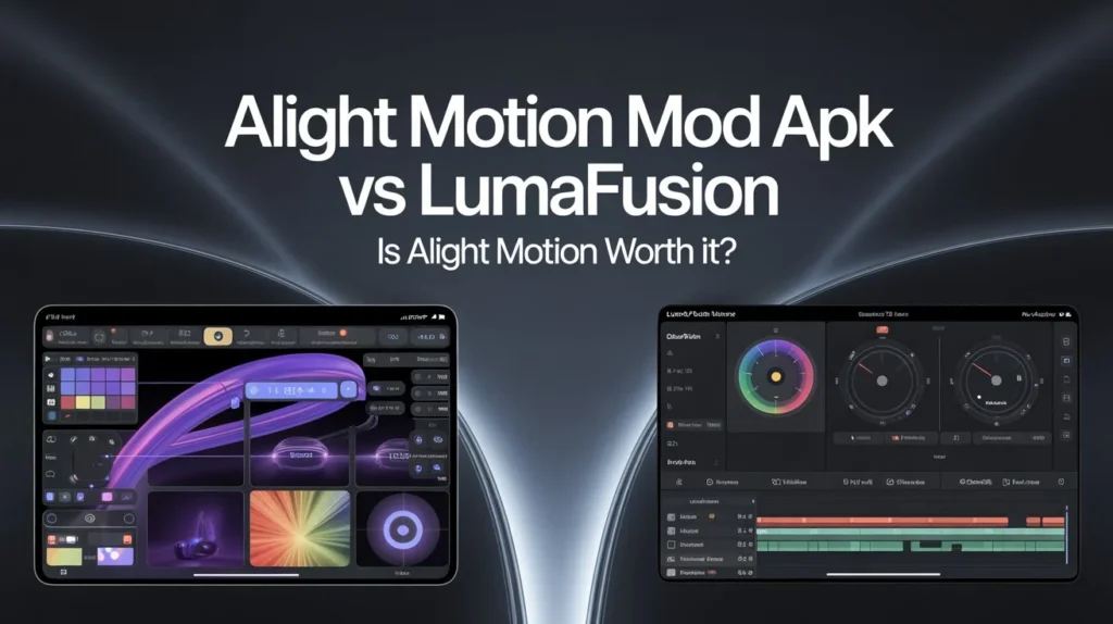 Alight Motion Mod APK vs LumaFusion