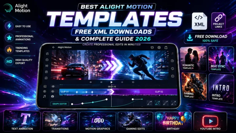 Best Alight Motion Templates – Free XML Downloads & Complete Guide