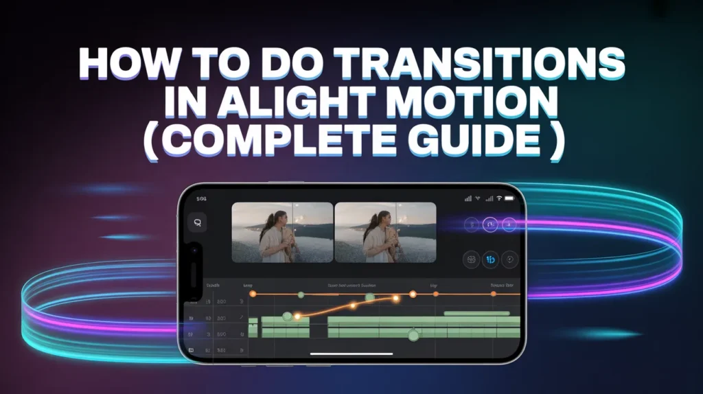 How to Do Transitions in Alight Motion