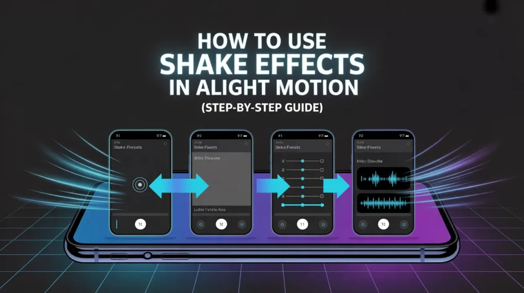 How to Use Shake Effects in Alight Motion (Step-by-Step Guide)