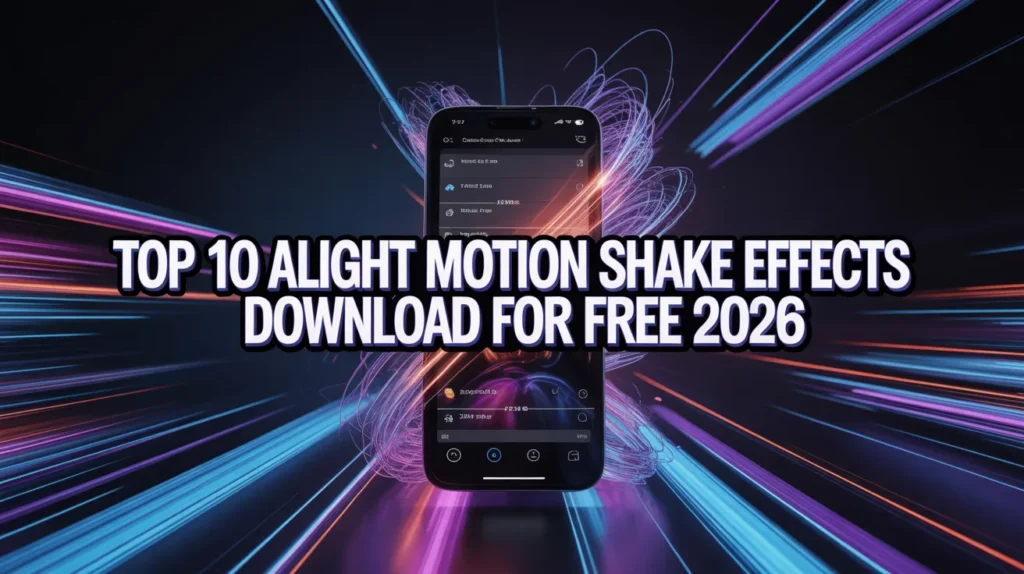 Top 10 Alight Motion Shake Effects Download For Free