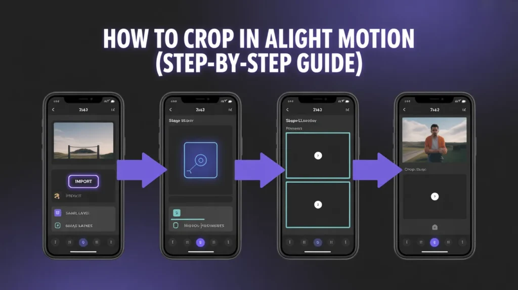 How To Crop In Alight Motion (Step-by-Step Guide)