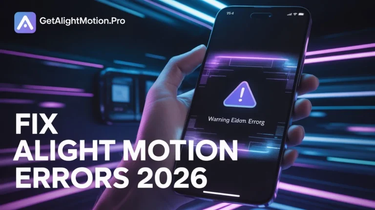 Fix Alight Motion Mod APK Errors?