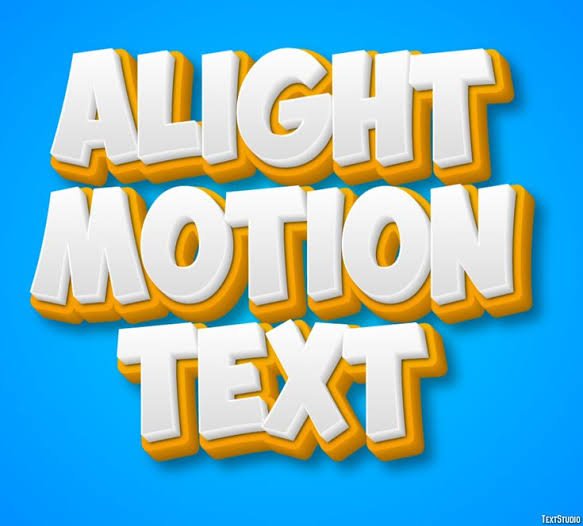 How to Create 3D Text Effects in Alight Motion Without Plugins